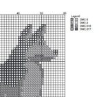 DIY Needlepoint Husky Dog Pattern | Digital Chart for Painting Your Own Canvas| Easy Needlepoint PDF | Instant Download | 18 Mesh