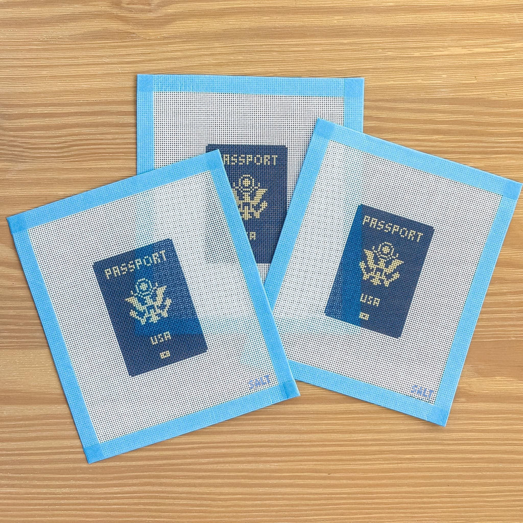 Passport Needlepoint Canvas