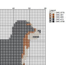 DIY Needlepoint Bernese Mountain Dog | Digital Chart for Painting Your Own Canvas | Easy Needlepoint PDF | Instant Download | 18 Mesh