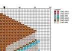 DIY Needlepoint Book Stack Pattern | Digital Chart for Painting Your Own Canvas | Easy Needlepoint PDF | Instant Download | 18 Mesh