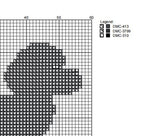 DIY Needlepoint Poddle (Black) Dog Pattern | Digital Chart for Painting Your Own Canvas| Easy Needlepoint PDF | Instant Download | 18 Mesh