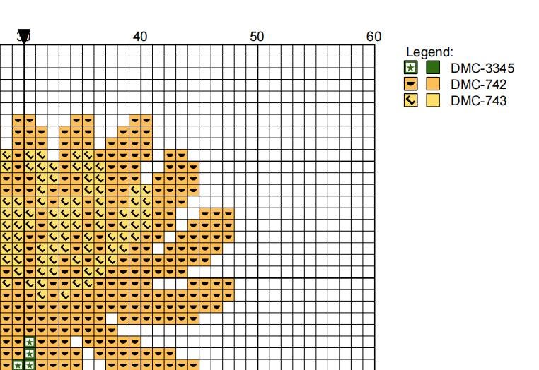 DIY Needlepoint Chrysanthemum Pattern | Digital Chart for Painting Your Own Canvas | Easy Needlepoint PDF | Instant Download | 18 Mesh