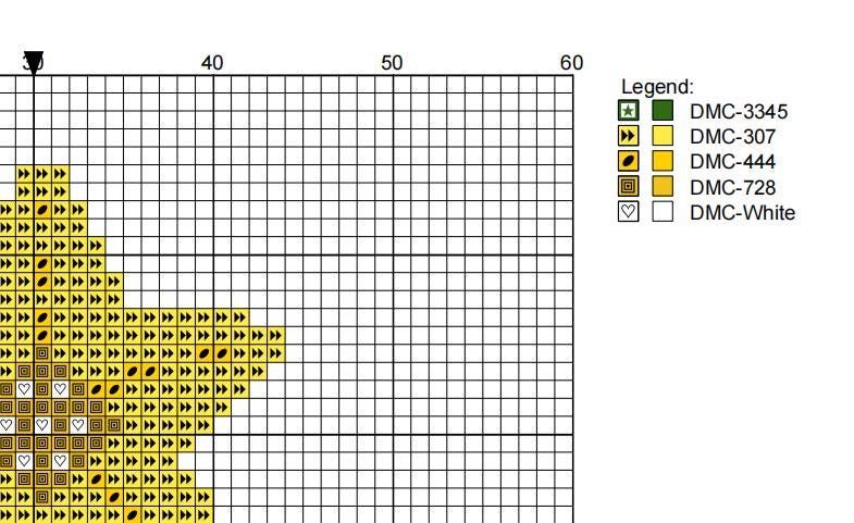 DIY Needlepoint Daffodil Flower Pattern | Digital Chart for Painting Your Own Canvas | Easy Needlepoint PDF | Instant Download | 18 Mesh