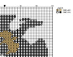 DIY Needlepoint Dragon Pattern | Digital Chart for Painting Your Own Canvas | Easy Needlepoint PDF | Instant Download | 18 Mesh