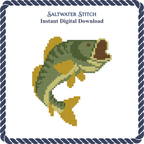 Jumping Largemouth Bass