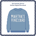 Martha's Vineyard Sweatshirt (Blue)