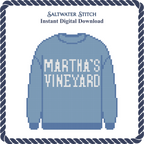 Martha's Vineyard Sweatshirt (Blue)