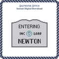 MA Welcome Sign - Newton