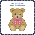 Pink Bow Teddy Bear