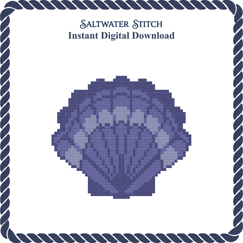 Blueberry Scallop Shell