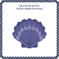 Blueberry Scallop Shell