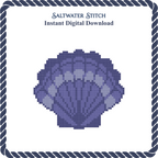 Blueberry Scallop Shell