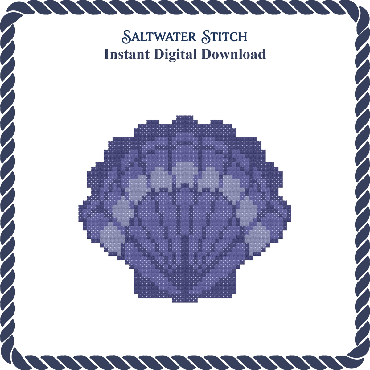 Blueberry Scallop Shell
