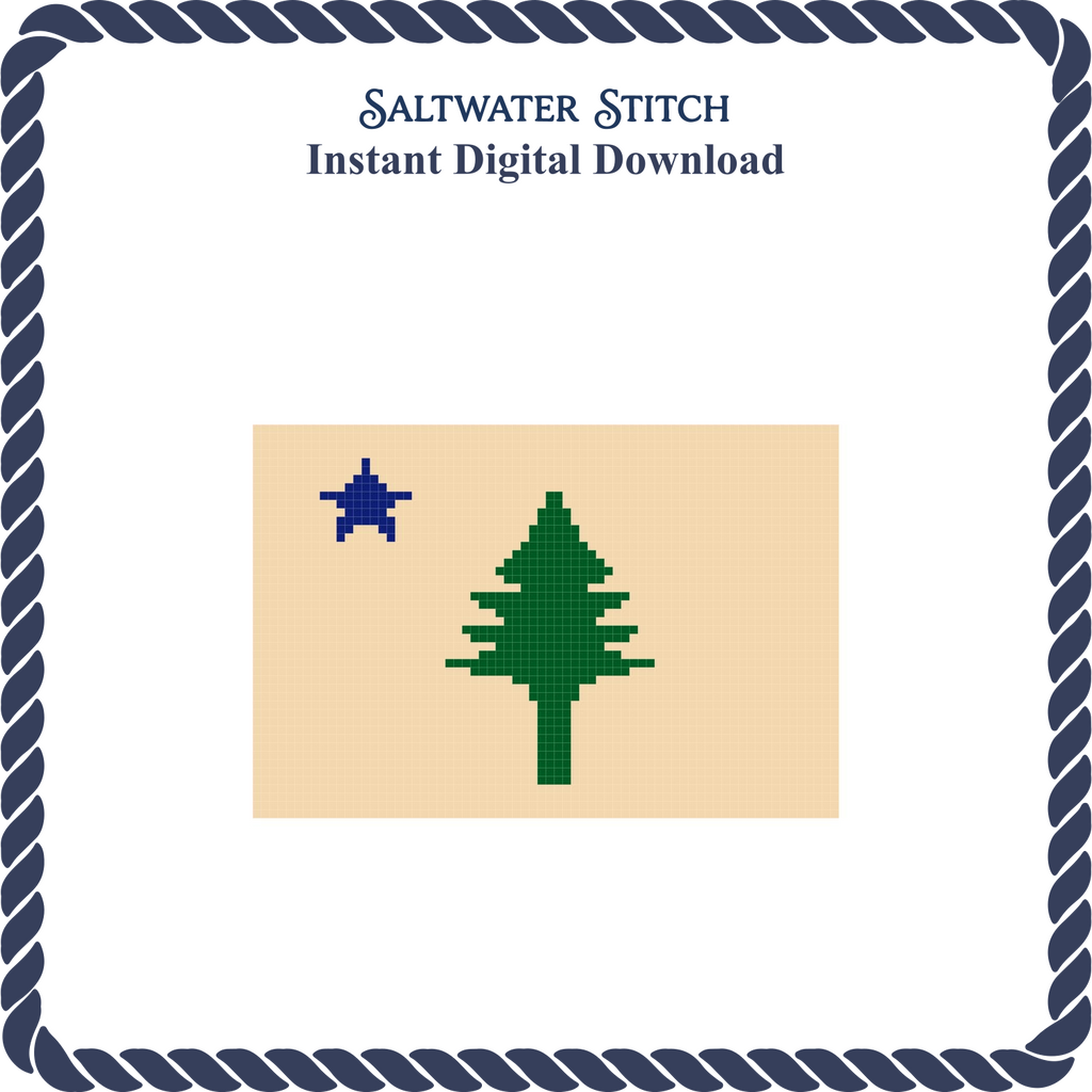 Maine State Flag