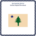 Maine State Flag