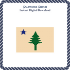 Maine State Flag
