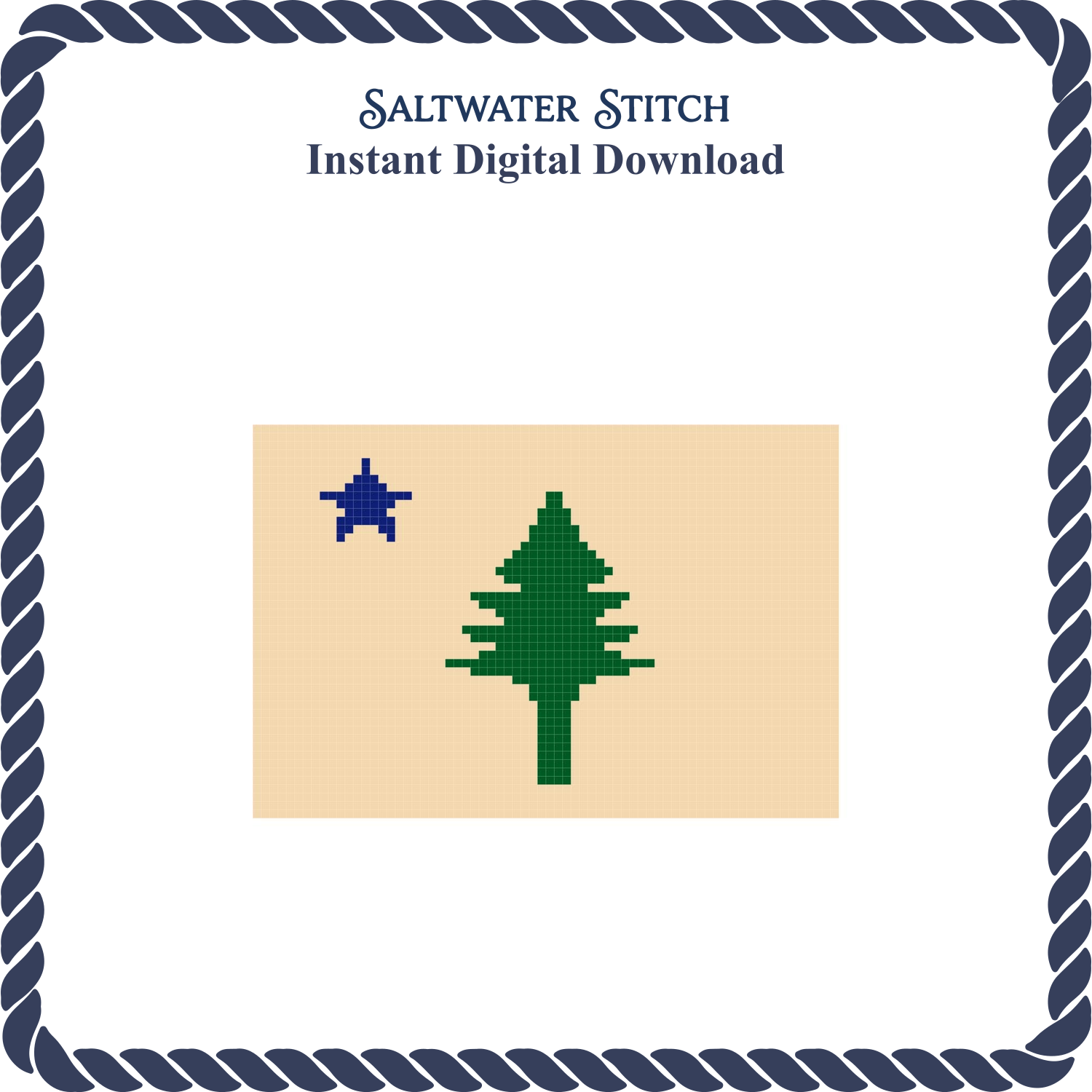 Maine State Flag