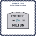 MA Welcome Sign - Milton