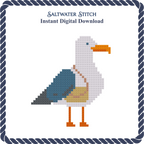 Seagull with a Handbag
