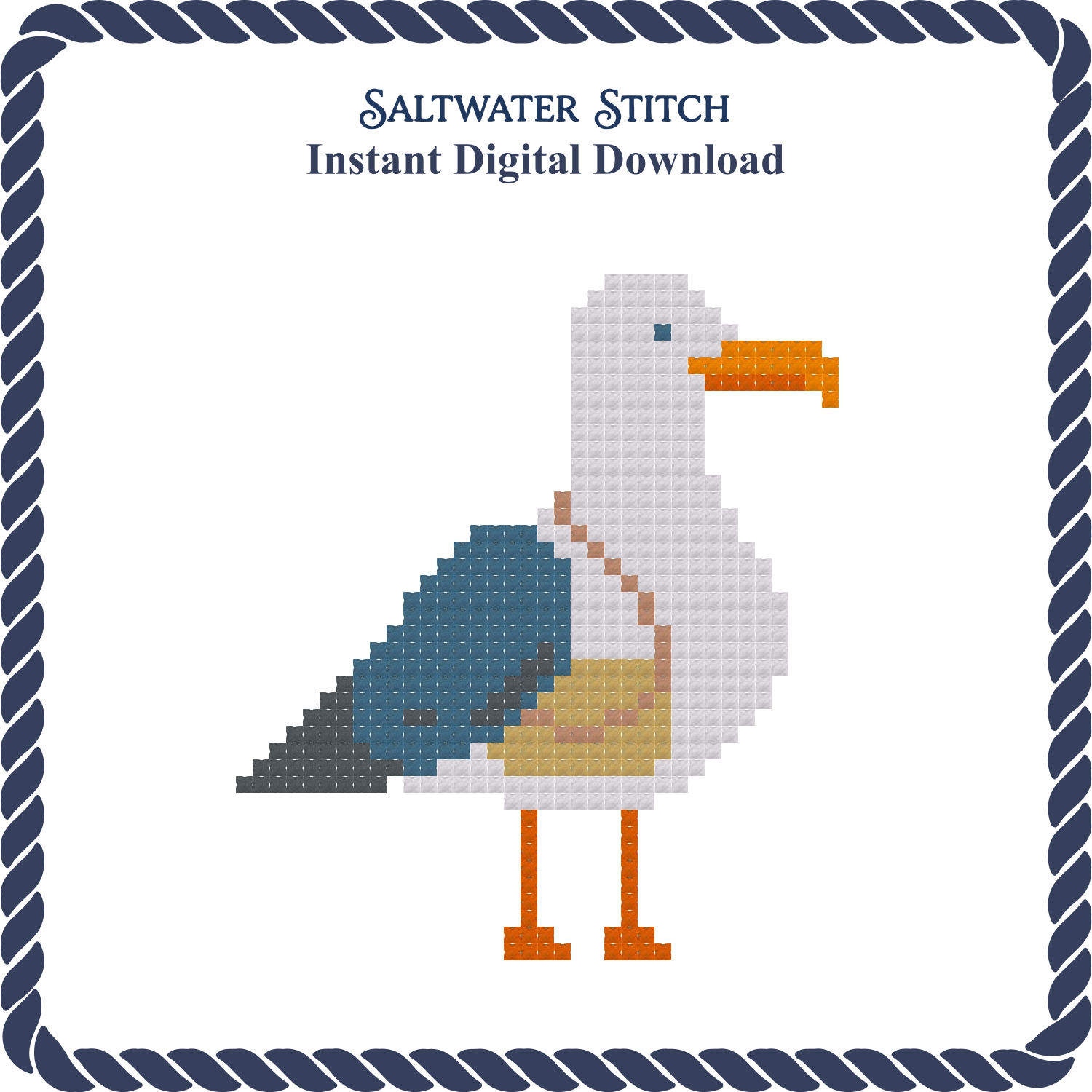 Seagull with a Handbag