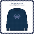 Crab Sweater (Navy)