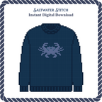 Crab Sweater (Navy)