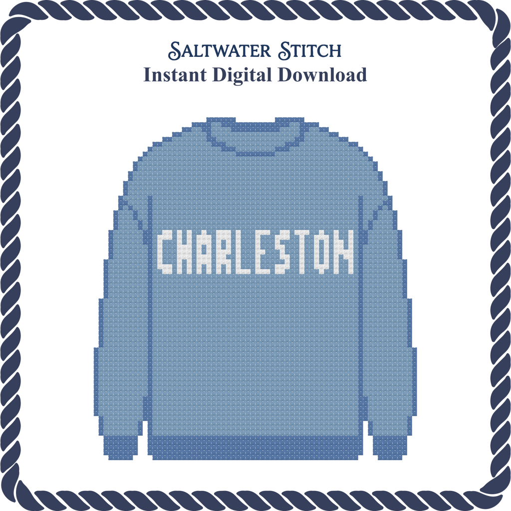 Charleston Sweatshirt (Blue)