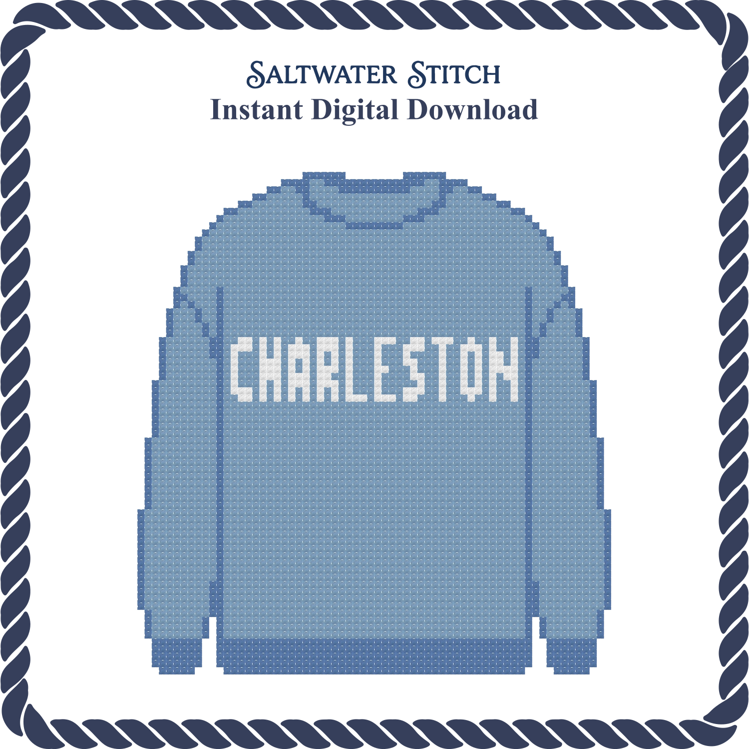 Charleston Sweatshirt (Blue)