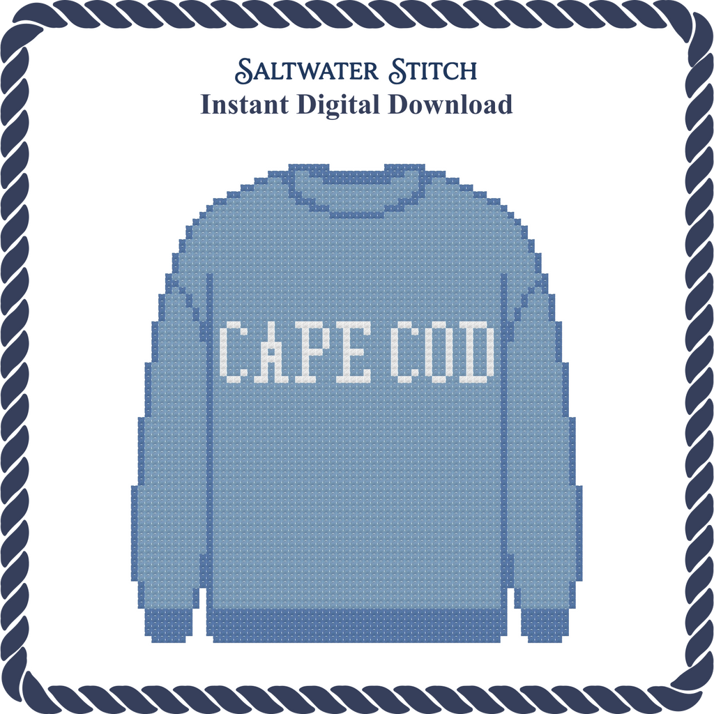 Cape Cod Sweatshirt (Blue)