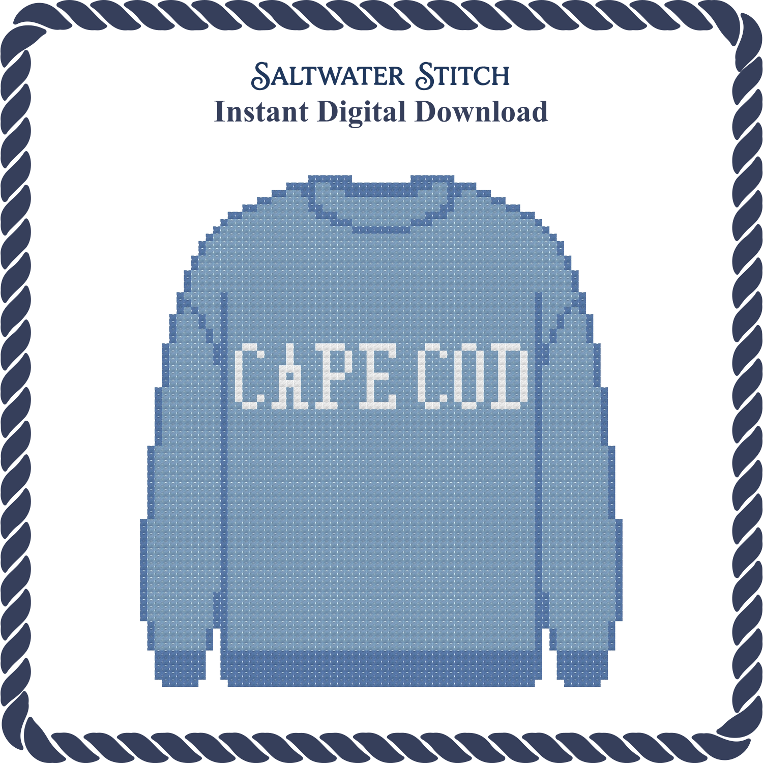 Cape Cod Sweatshirt (Blue)