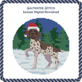 German Shorthaired Pointer Christmas Ornament
