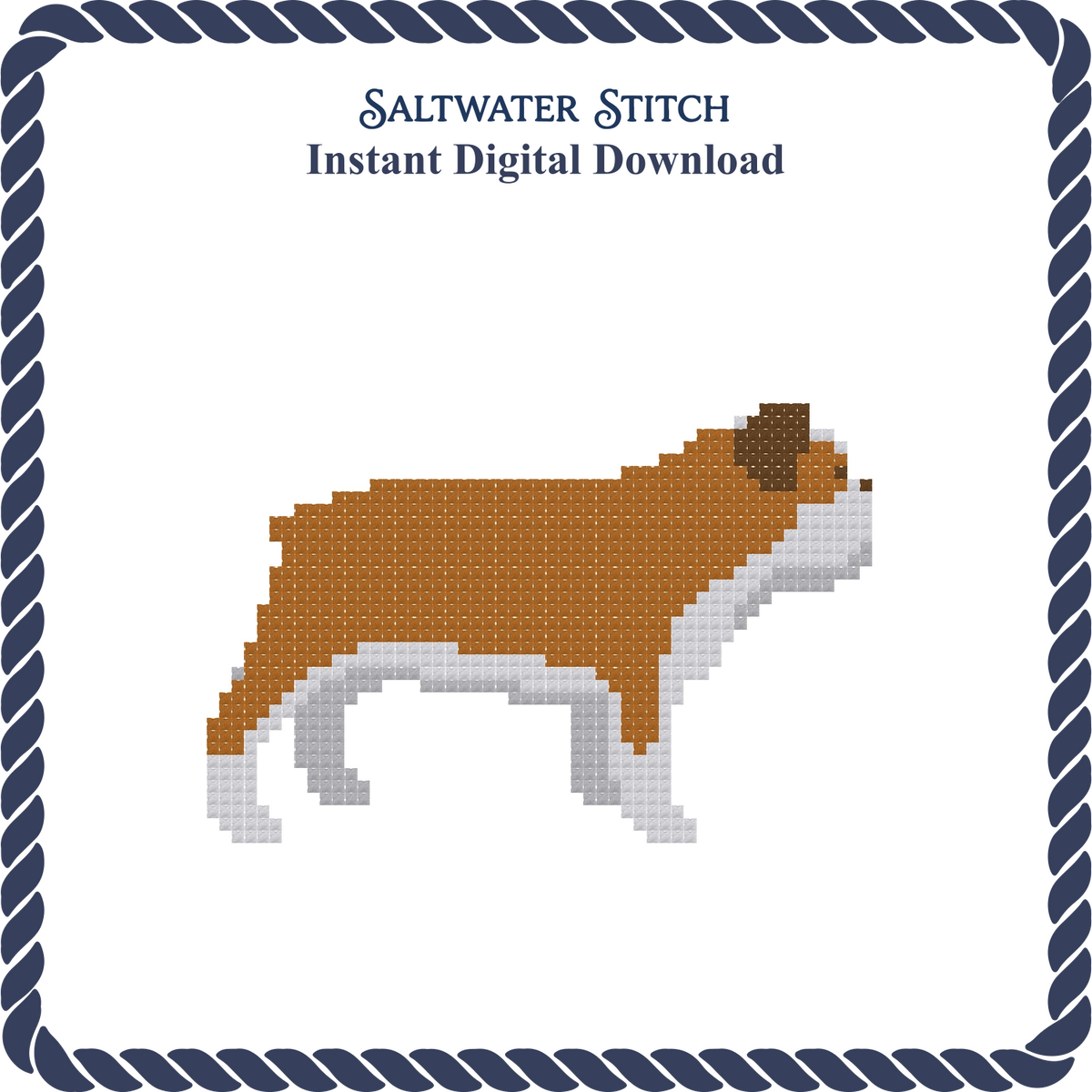 Bulldog (Brown & White)
