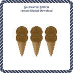 3 Cones Chocolate
