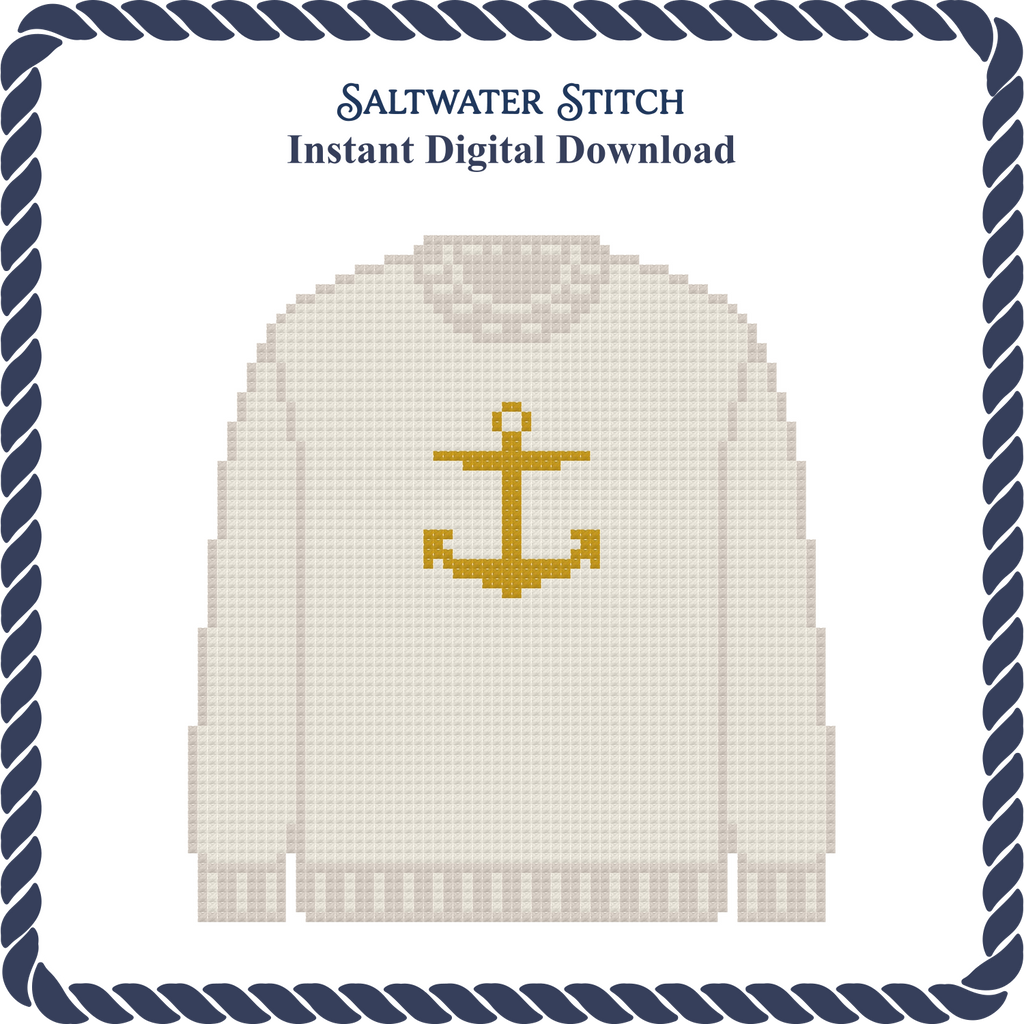 Anchor Sweater (Cream)