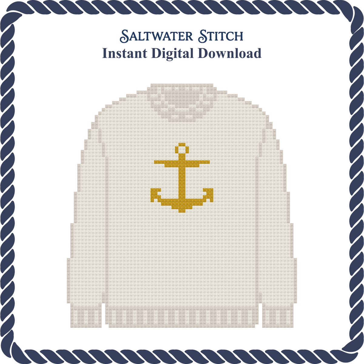 Anchor Sweater (Cream)