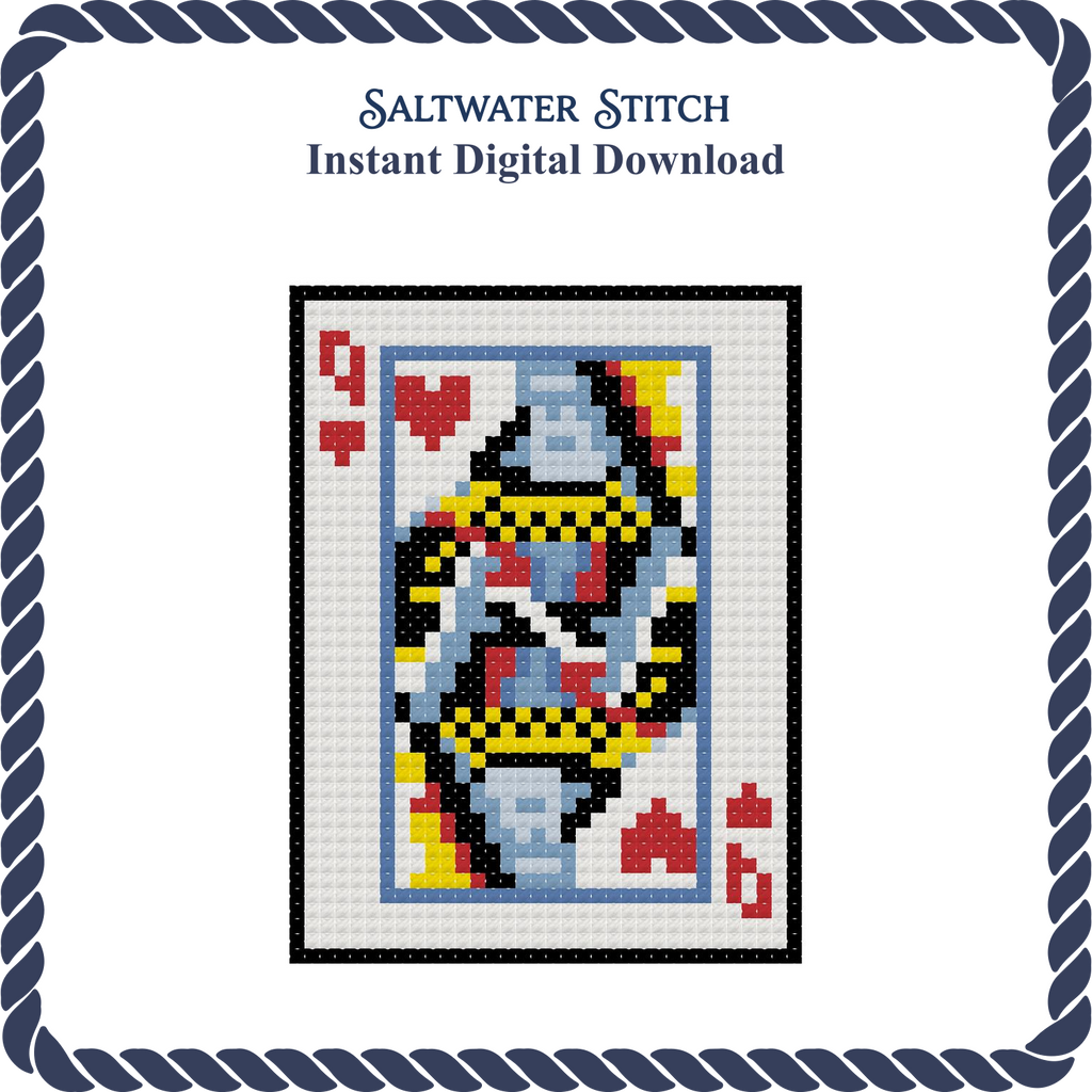 Playing Card (Queen of Hearts)