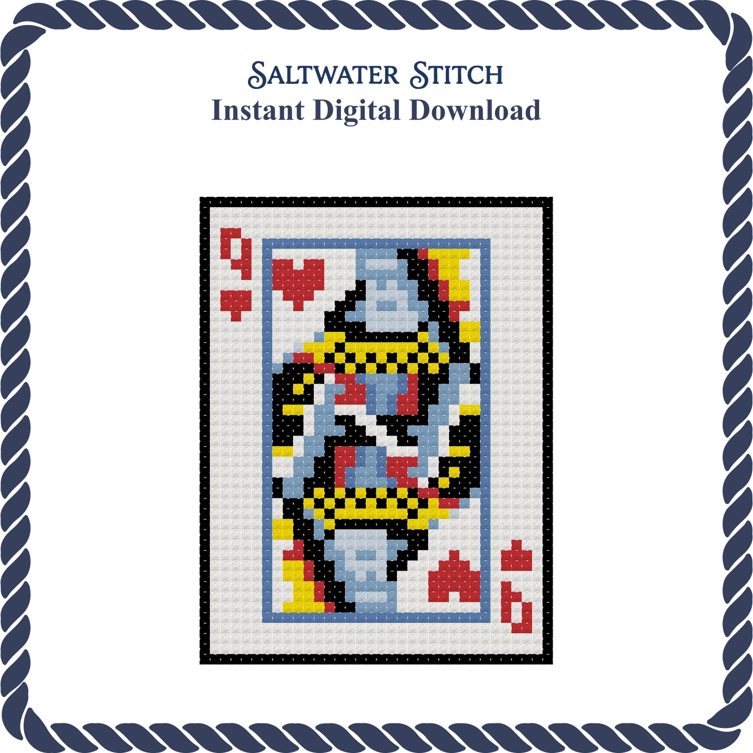 Playing Card (Queen of Hearts)