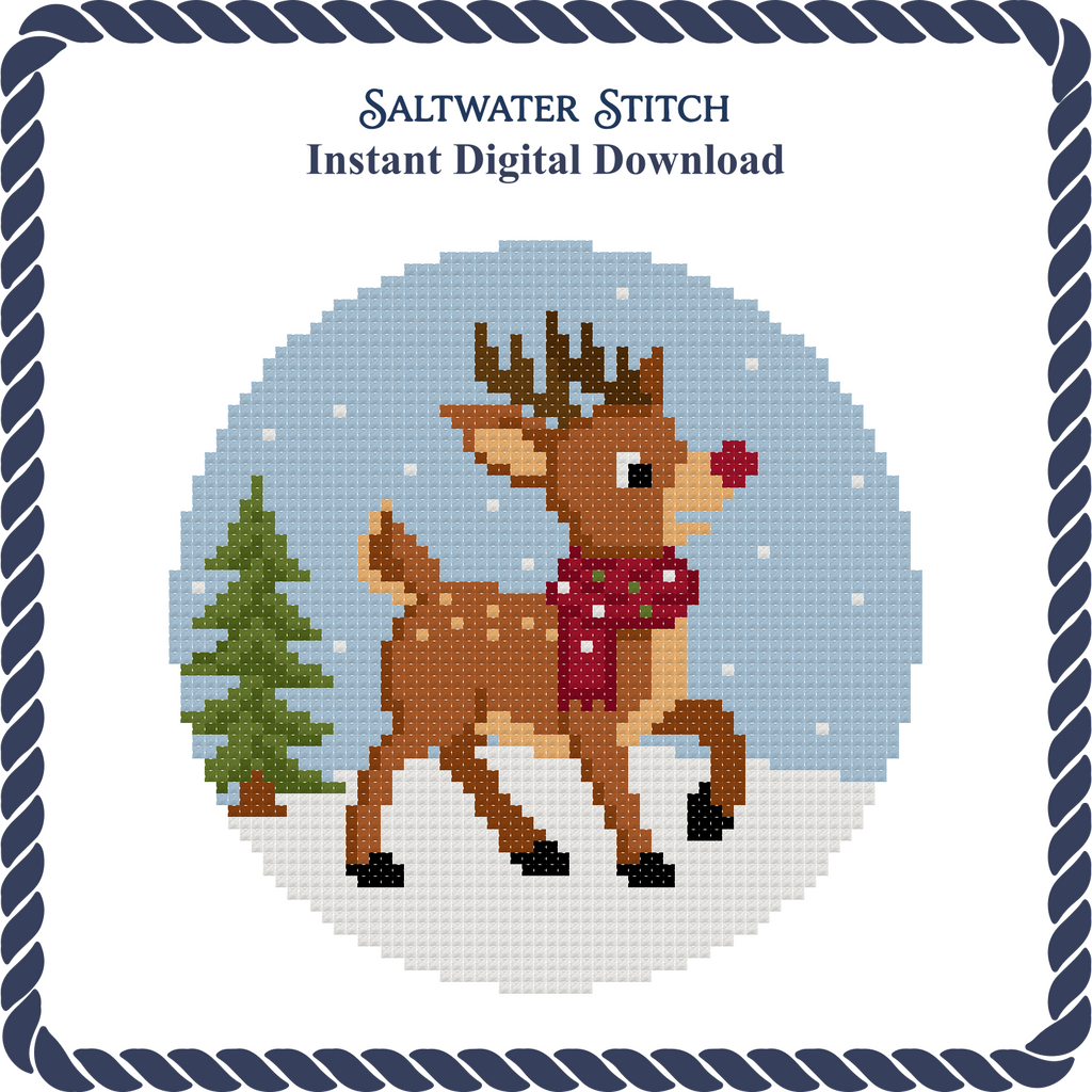 Rudolph Christmas Ornament