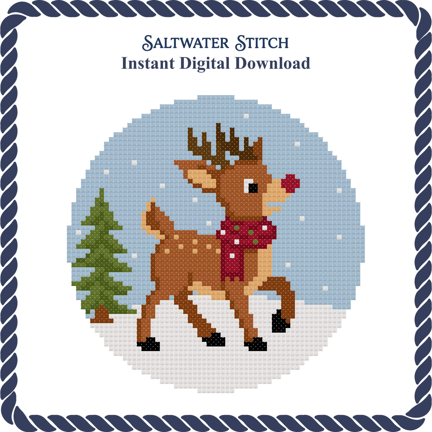 Rudolph Christmas Ornament