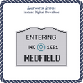 MA Welcome Sign - Medfield