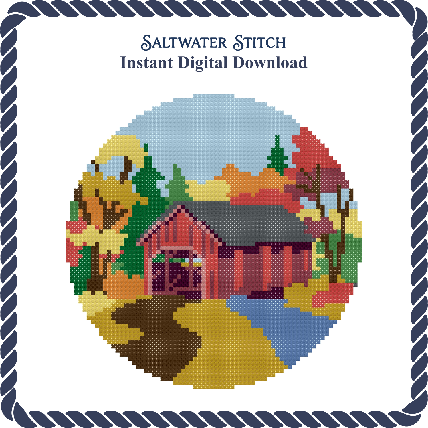 Covered Bridge Ornament