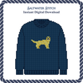 Golden Retriever Sweater (Navy)