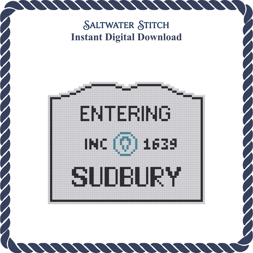 MA Welcome Sign - Sudbury