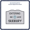 MA Welcome Sign - Sudbury