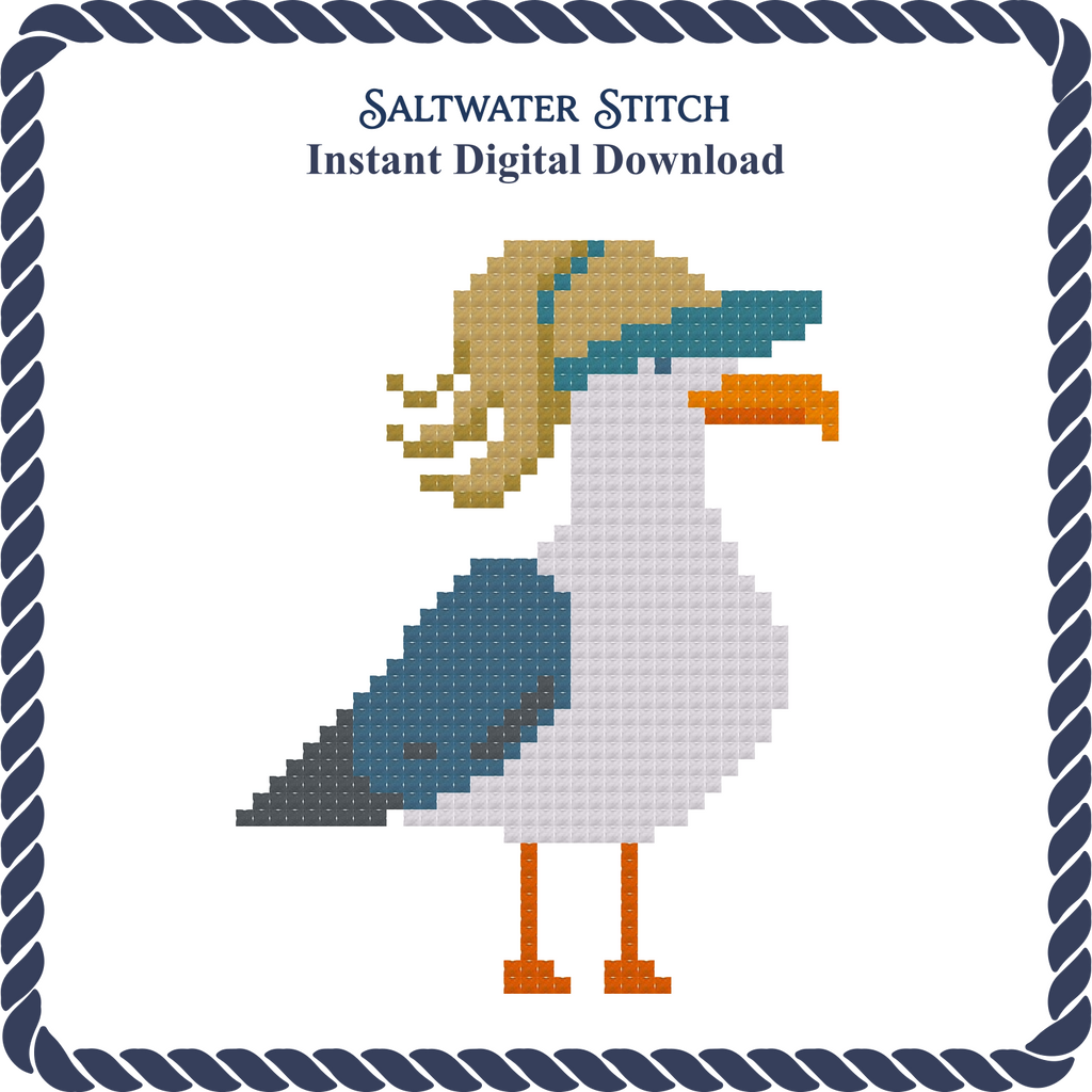 Seagull in a Visor