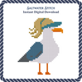 Seagull in a Visor