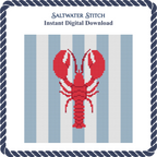 Lobster on Stripes