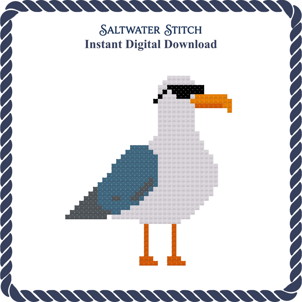 Seagull Wearing Sunglasses