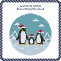 Penguin Family Christmas Ornament