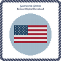 American Flag Ornament